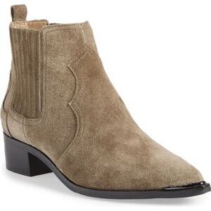 Marc Fisher: The Yohani Booties, Light Green